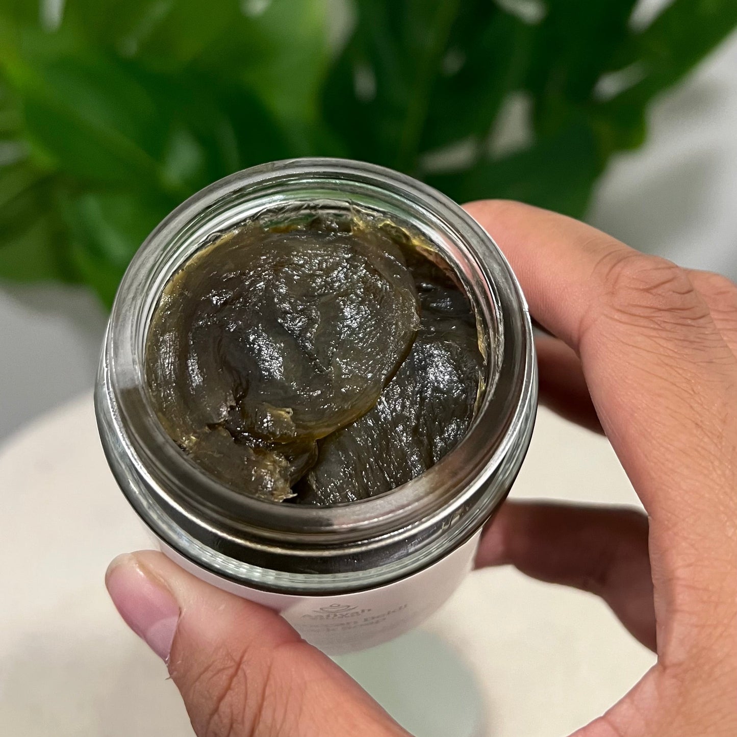 Authentic Moroccan Black Soap with Argan Oil - 100g - Aafiyah Wellness Clinic