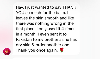 Dry Skin Soothing Relief Balm - Aafiyah Wellness Clinic