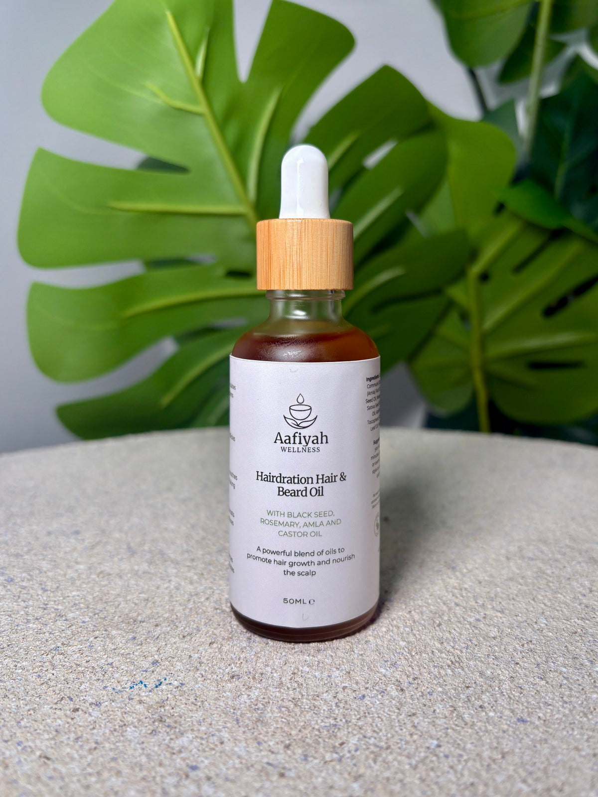 Hairdration Organic Hair & Beard Growth Oil - 100ml - Aafiyah Wellness Clinic