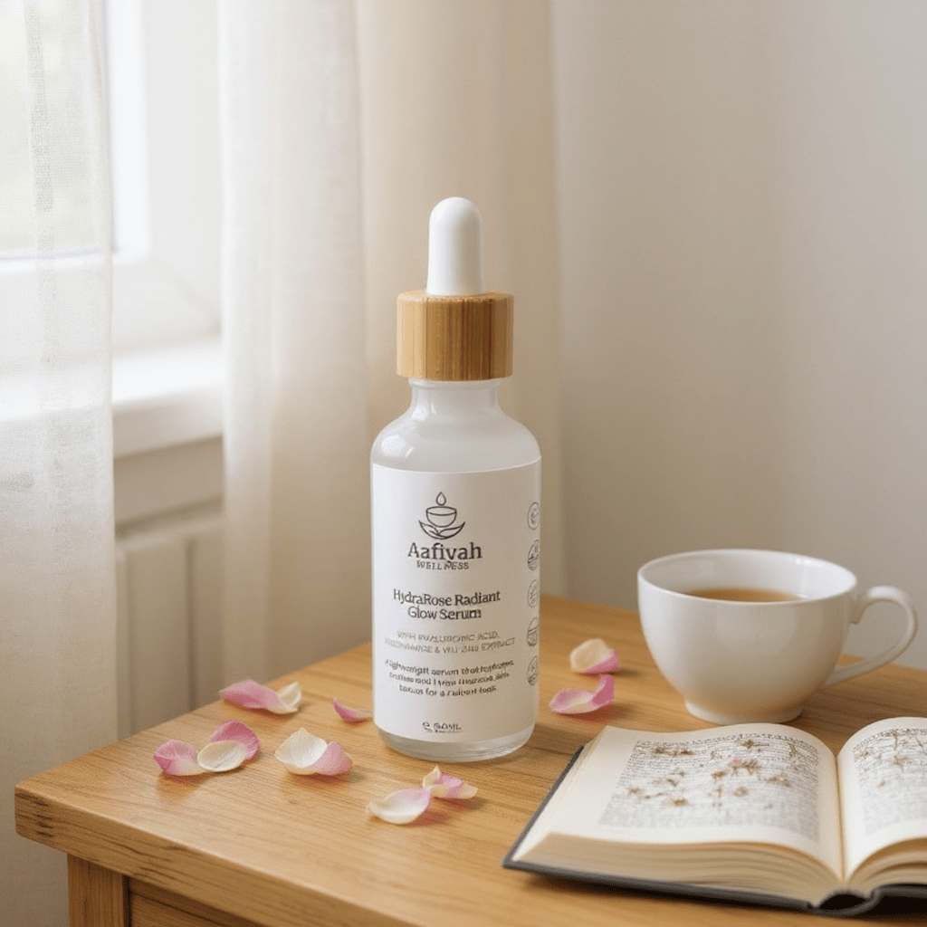 HydraRose Radiant Glow Serum 50ml - Aafiyah Wellness Clinic