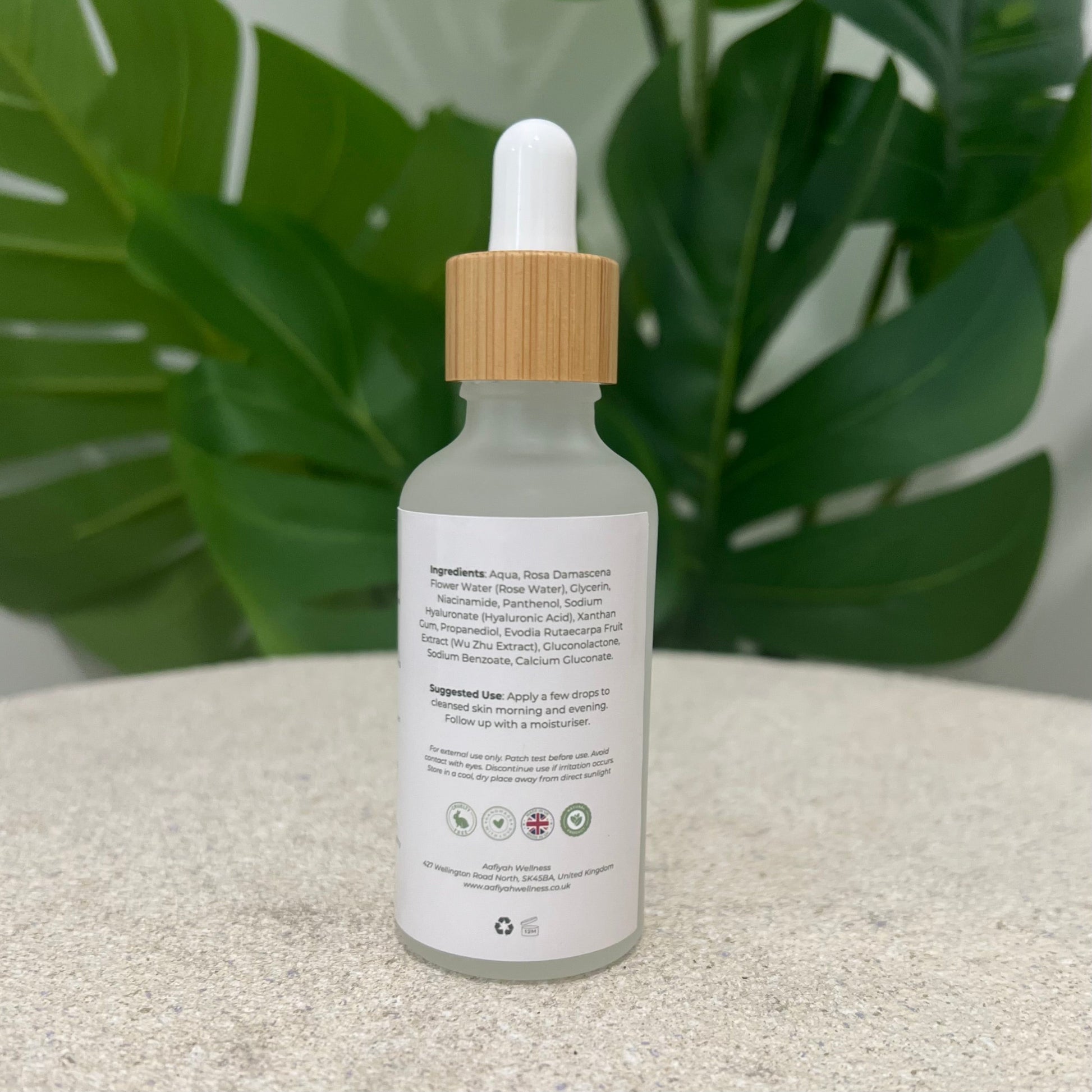 HydraRose Radiant Glow Serum 50ml - Aafiyah Wellness Clinic