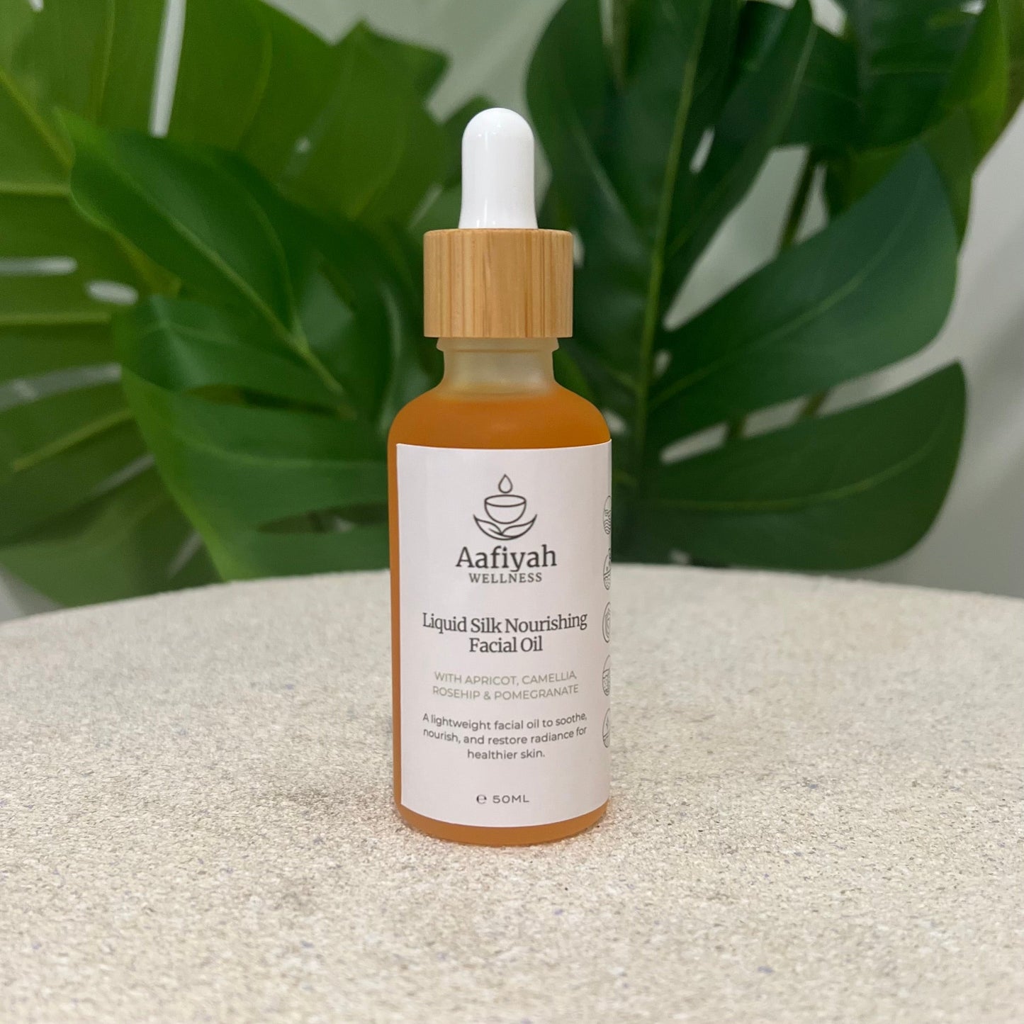 Liquid Silk Nourishing Facial Oil 50ml - Aafiyah Wellness Clinic