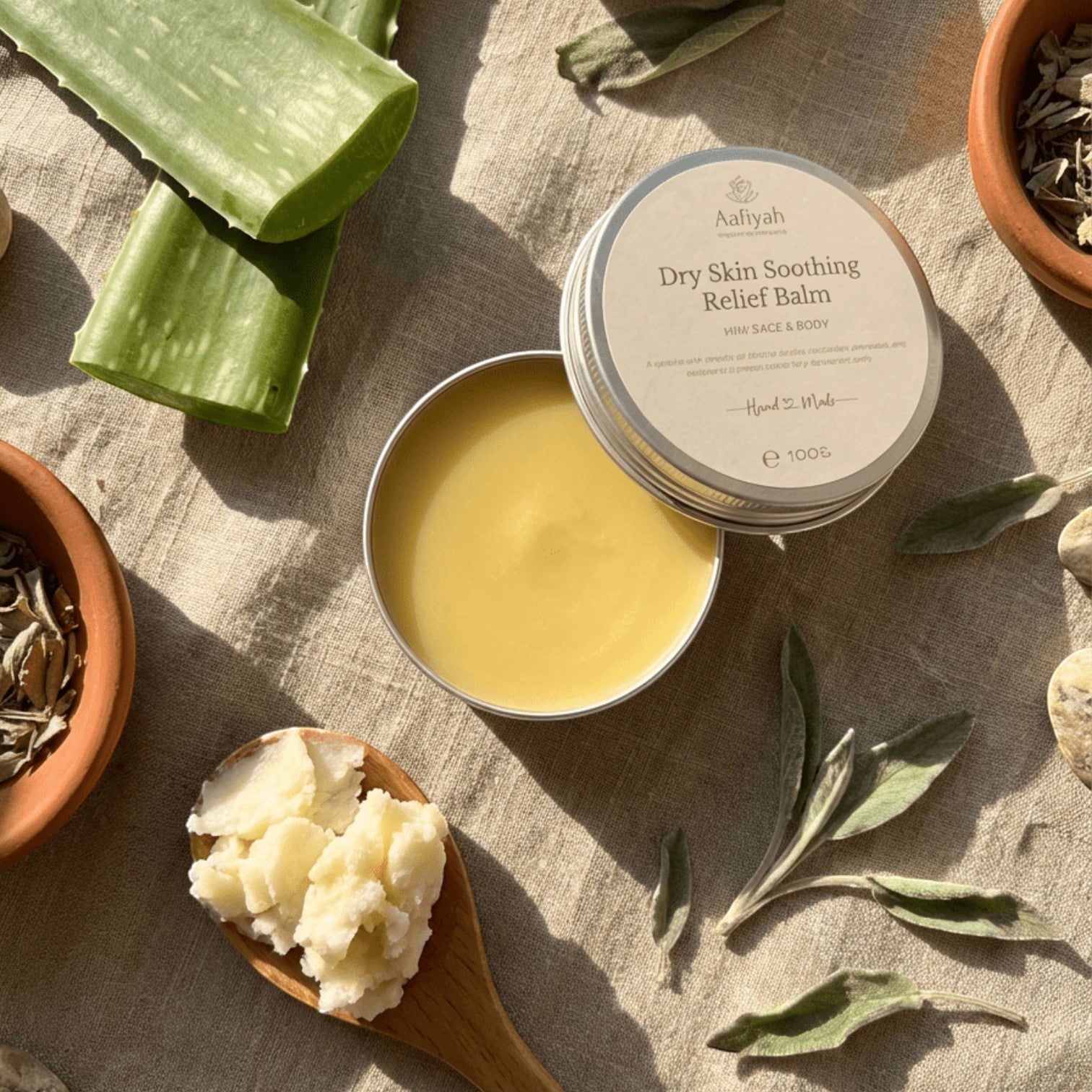 Sukoon Dry Skin Relief Balm - Aafiyah Wellness Clinic