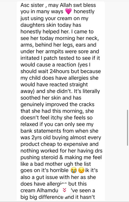 Sukoon Dry Skin Relief Balm - Aafiyah Wellness Clinic